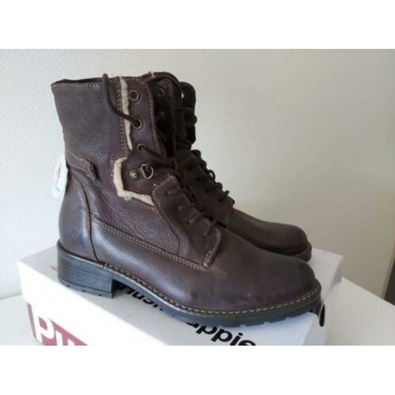 dames schoenen laarsje bruin nieuw maat 40