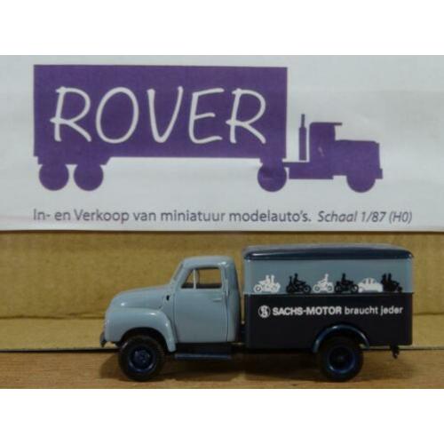 BREKINA 1:87, OPEL Blitz " SACHS MOTOR ", Zie Foto`s
