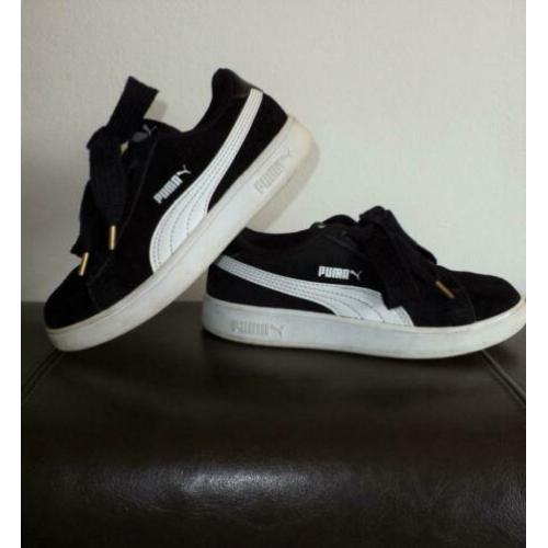 PUMA Smash V2 sneakers Suède/Leer 33