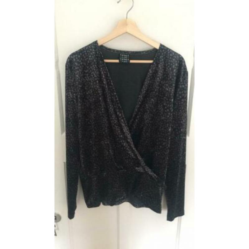 Velvet top maat L things I like things I love