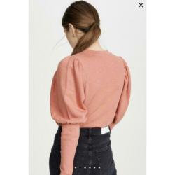 Ulla Johnson sweater Philo maat P (XS en S) roze