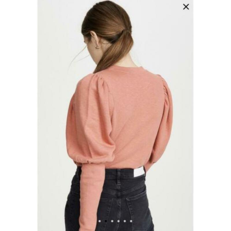 Ulla Johnson sweater Philo maat P (XS en S) roze