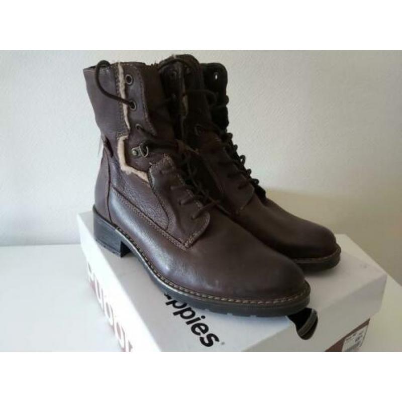 dames schoenen laarsje bruin nieuw maat 40
