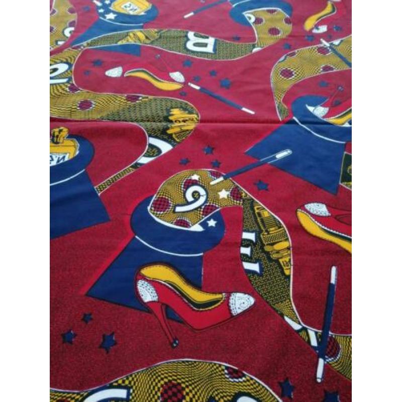 Afrikaanse Wax Stof | Vlisco | 90x120 cm