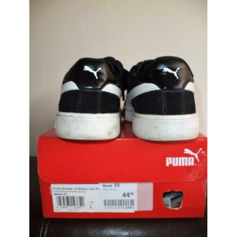 PUMA Smash V2 sneakers Suède/Leer 33