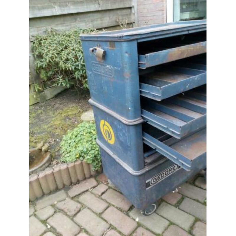 Gedore adjudant gereedschap wagen.
