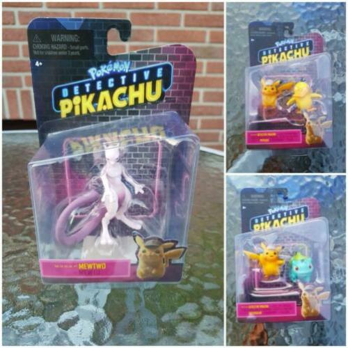 Pokémon Detective Pikachu Figuren Bulbasaur Psyduck Mewtwo