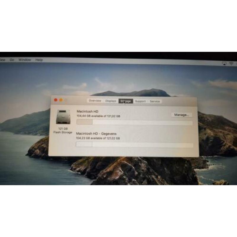 macbook air retina 13 1.6 8gb 128 spacegray 9-1-2020 bon