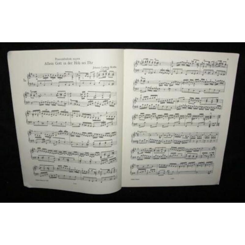J.L. Krebs - Klavierubung (Edition Peters Nr. 4178)