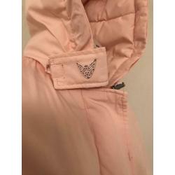 Originele Air Force parka color pink maat S
