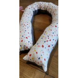 Bed Bumper Baby / Kind handmade - Terrazzo / Wafelstof