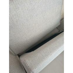 Bankstel hoekbank Woonexpress beige /wit