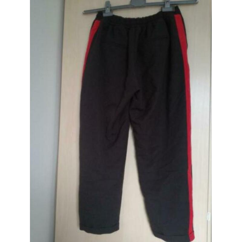 Zwarte driekwart broek - L