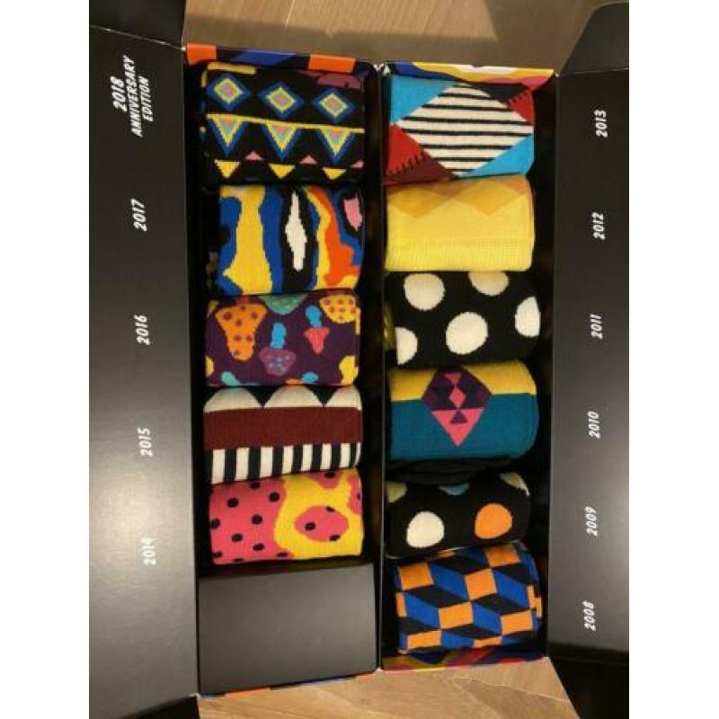 Happy Socks 10 year anniversary gift box maat 36-40