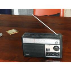2x philips transistor radio