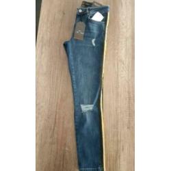 NIEUW! Supermooie, gave & hele aparte stoere skinny jeans!!