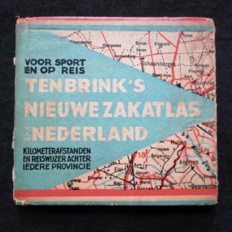 Atlas 1950~Ten Brink's Zakatlas~Ten Brinks~NL + B~Atlasje