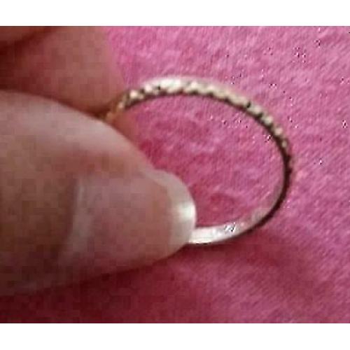 Goudkleurige dummy ring maat 16 (tekst in) bieden