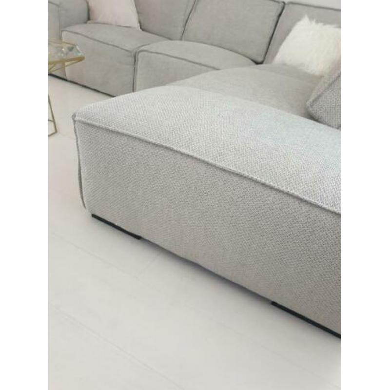 Bankstel hoekbank Woonexpress beige /wit