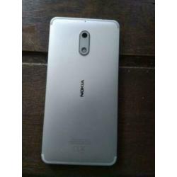 Nokia 6 silver met waterschade