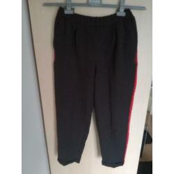 Zwarte driekwart broek - L