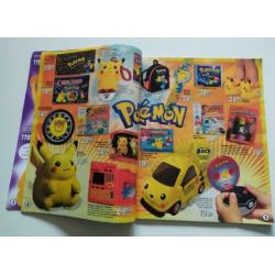 Dikke Bart Smit 2000 Speelgoed folder Pokemon Nintendo PSOne