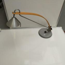 Bureaulamp -metaal met hout