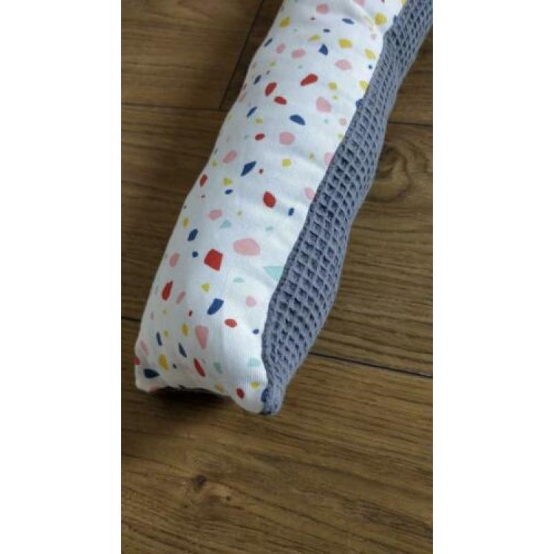 Bed Bumper Baby / Kind handmade - Terrazzo / Wafelstof
