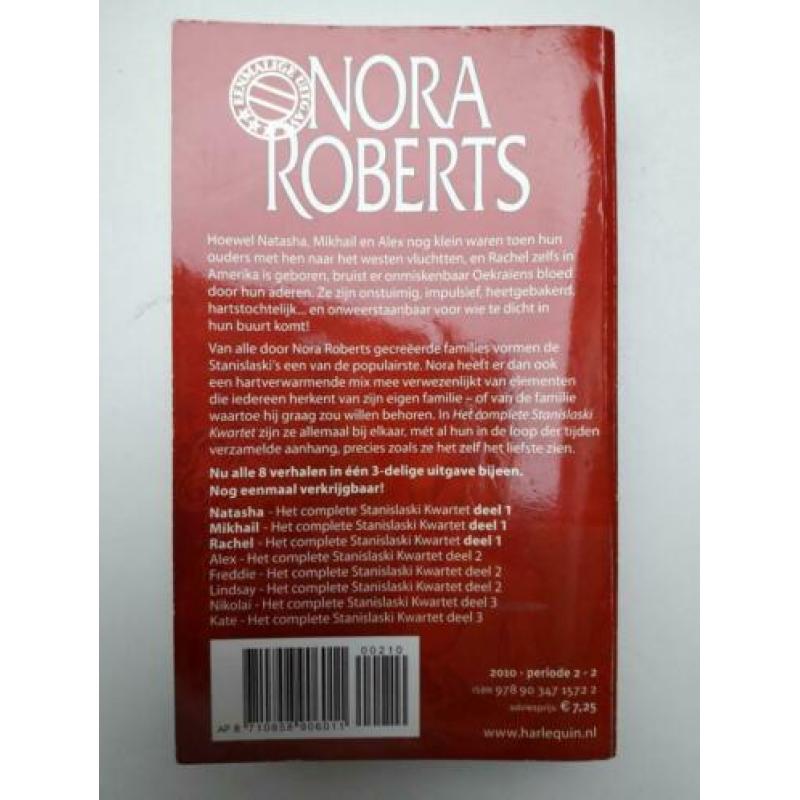 Nora Roberts - Het complete Stanislaski kwartet voor €7,00