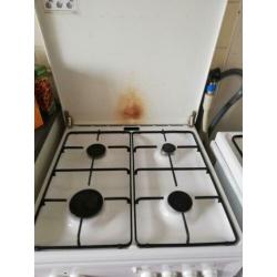 Bosch gasfornuis met elektrische oven en gas kookplaat