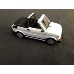 Fiat 126 P Cabriolet, wit