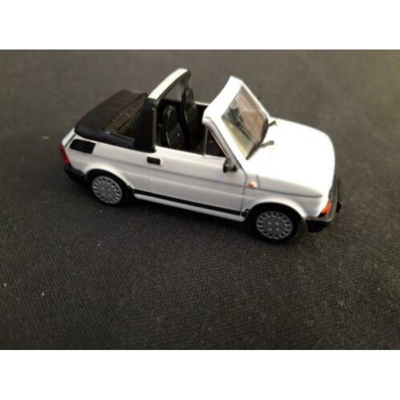 Fiat 126 P Cabriolet, wit
