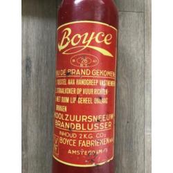 Oude Boyce brandblusser 1954
