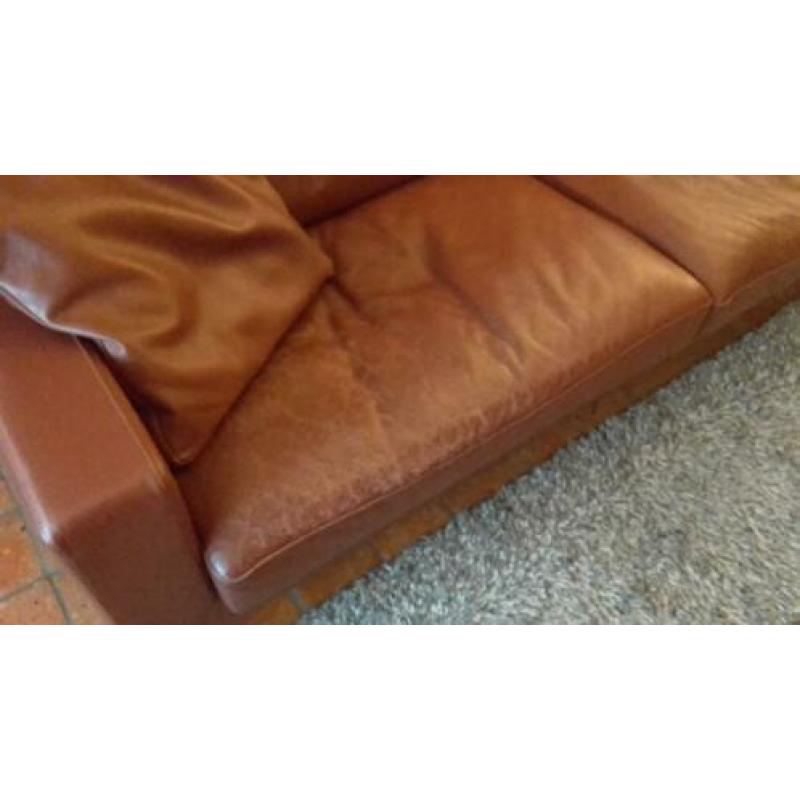 Leolux bank rood/bruin
