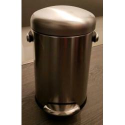 Simplehuman 4,5 liter RVS Retro pedaalemmer