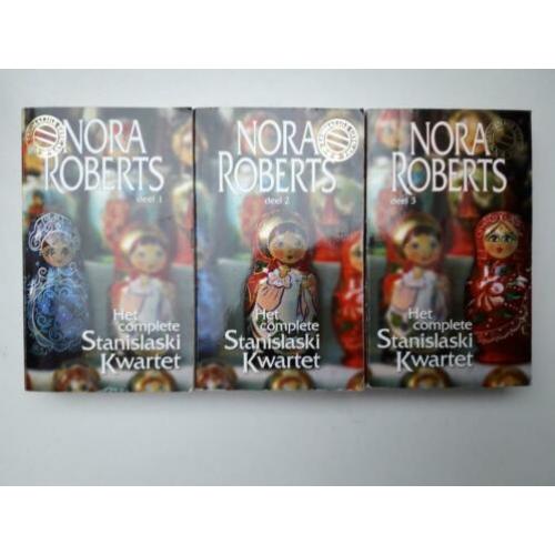Nora Roberts - Het complete Stanislaski kwartet voor €7,00