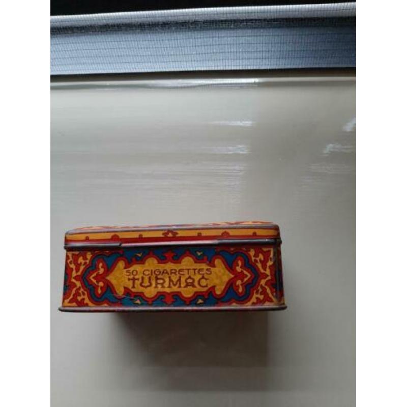 Turmac orange sigaretten blikje