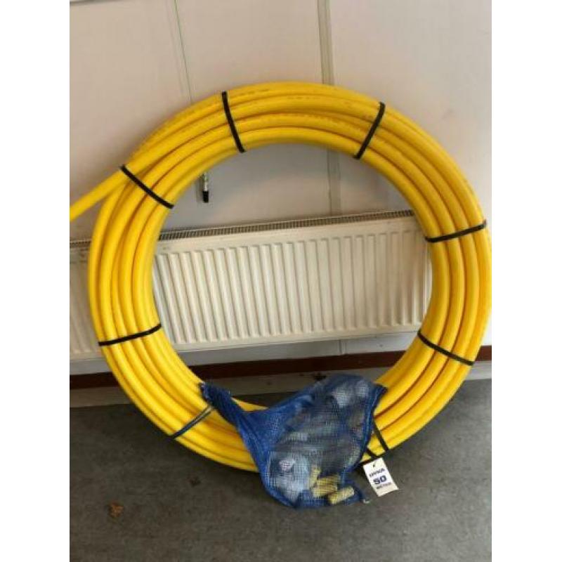 Gasleiding DYKA PE 80 incl. 2x koppeling