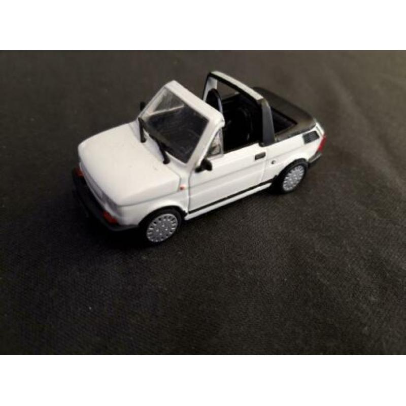 Fiat 126 P Cabriolet, wit