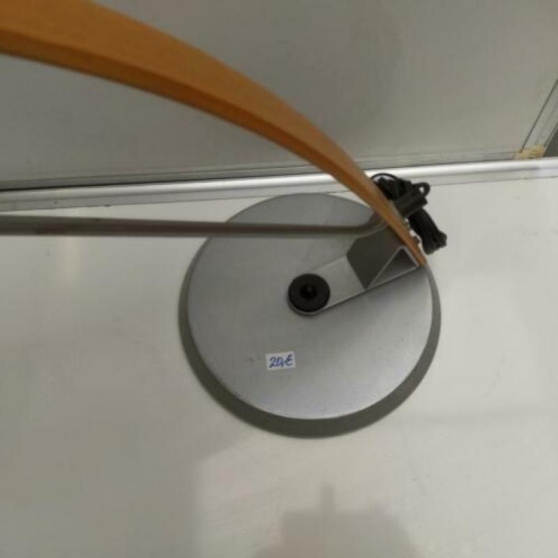 Bureaulamp -metaal met hout