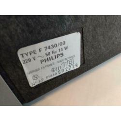 Retro platenspeler Philips F7430 ongewoon model turntable