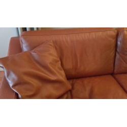 Leolux bank rood/bruin
