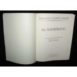 J.L. Krebs - Klavierubung (Edition Peters Nr. 4178)