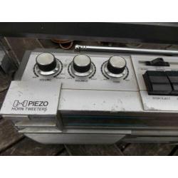 radio transistor transistorradio philips d8208 met piezo spe