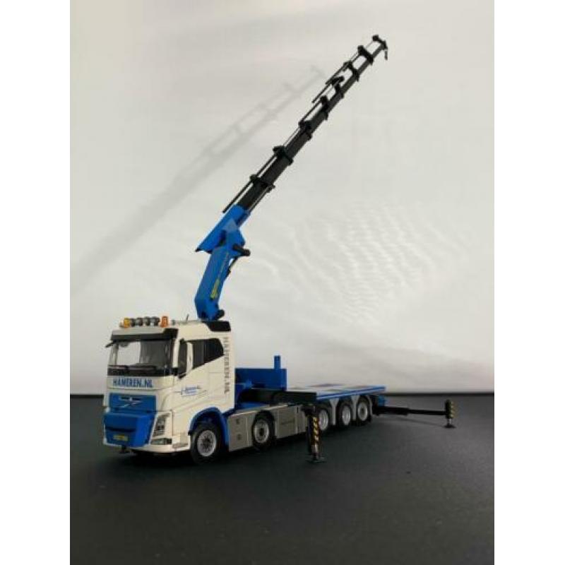 WSI 1:50 volvo van hameren met palfinger schaalmodel tekno
