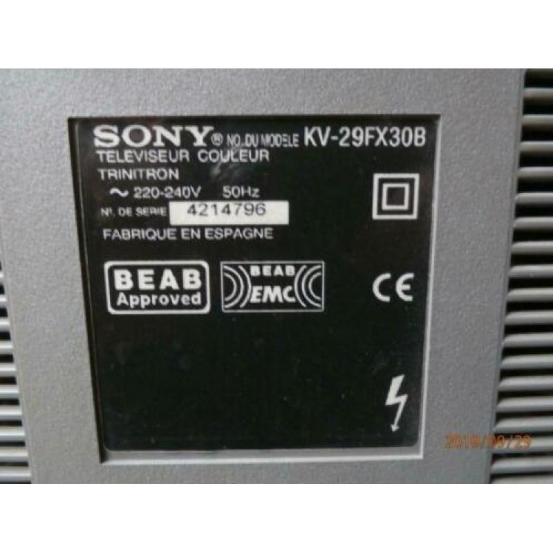 Sony Trinitron + 70 cm + 28 inch + KV - 29FX30B + 17,50 +