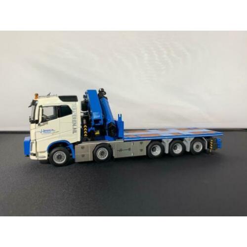 WSI 1:50 volvo van hameren met palfinger schaalmodel tekno