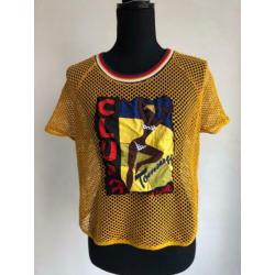Tommy Hilfiger top maat L geel