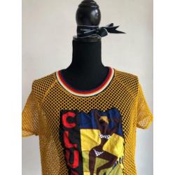 Tommy Hilfiger top maat L geel