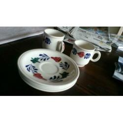 Boerenbont - servies - diverse - onbeschadigd